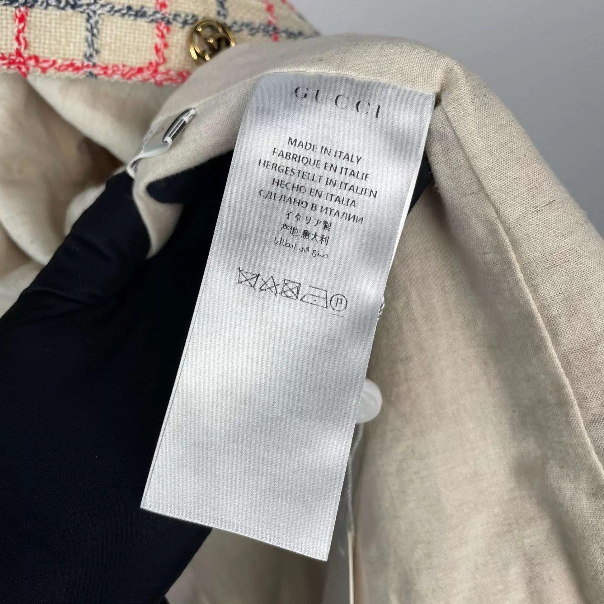 Gucci Gucci color blocked wool coat 40 Size S / US 4 / IT 40 - 4 Thumbnail