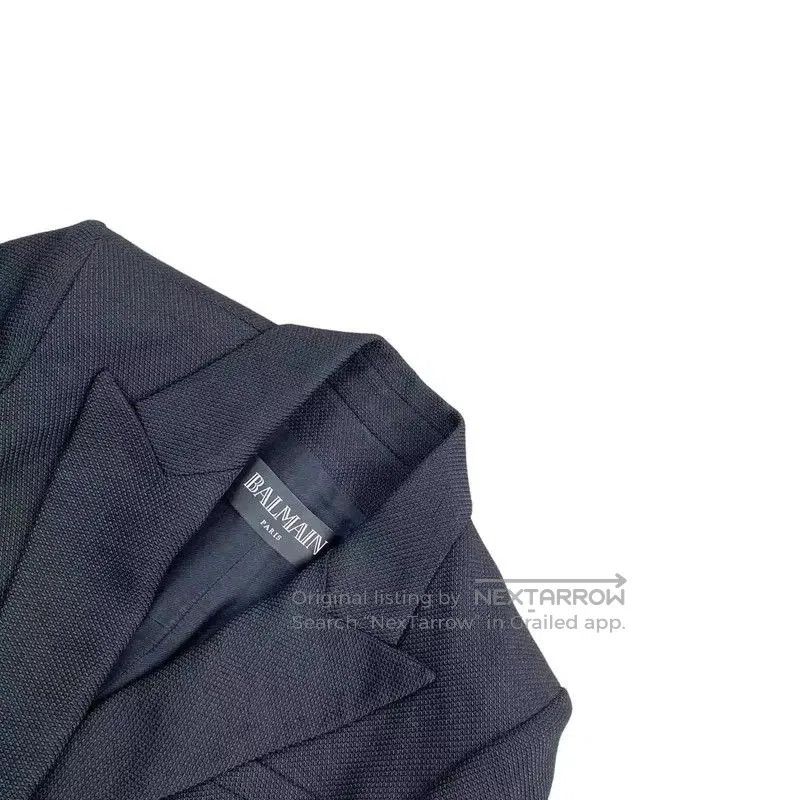 Balmain Balmain Black Women's Jacket . Size XXS / US 00 / IT 34 - 3 Thumbnail