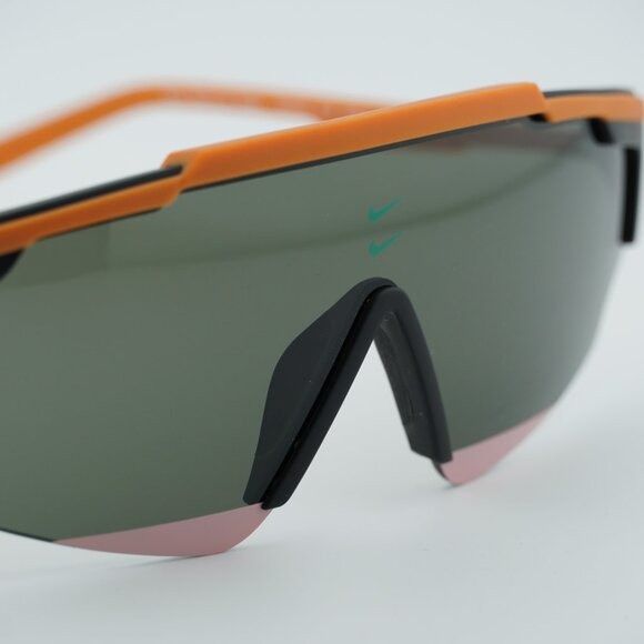 Nike NIKE MARQUEE EDGE FN 815 Sunglasses Orange Shield Frame Size ONE SIZE - 7 Thumbnail