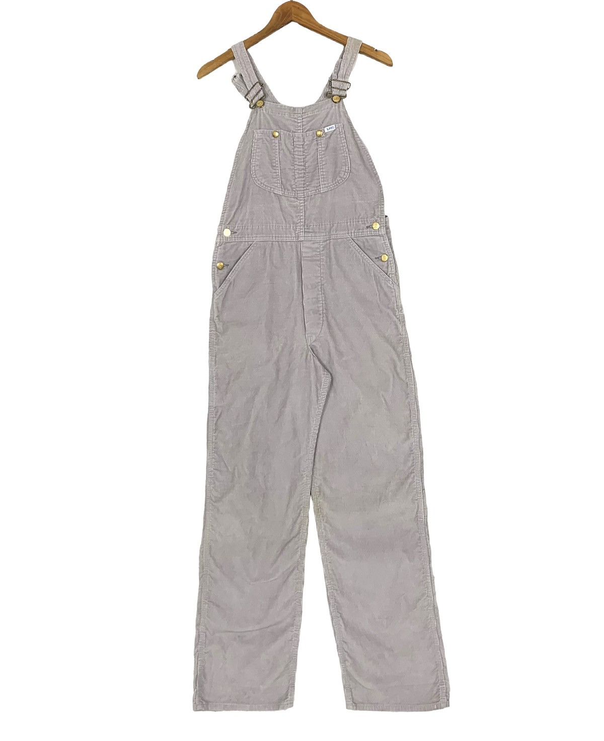 Vintage Lee Airplane good Corduroy Overalls