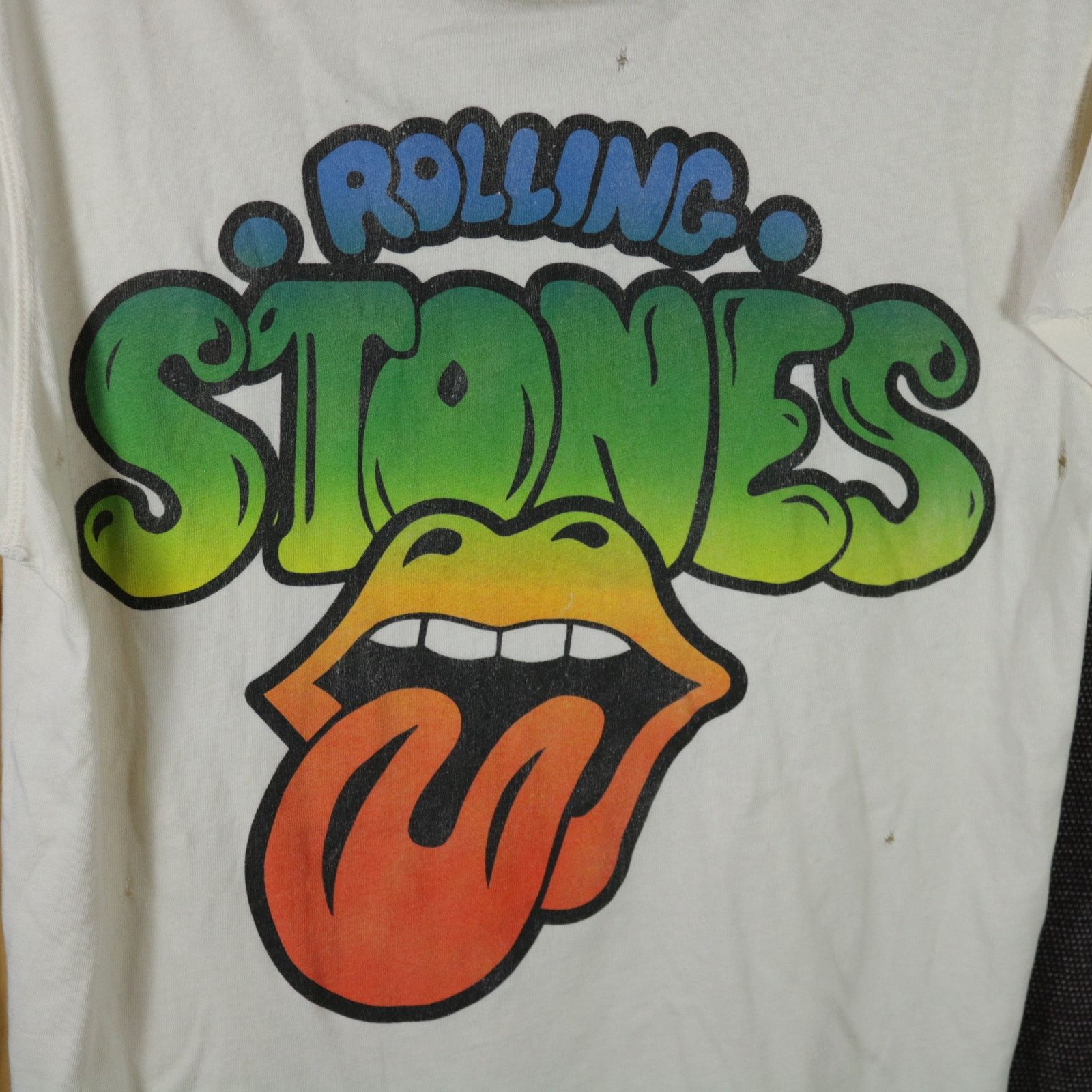 MadeWorn Madeworn Rolling Stones Tshirt Small Distressed Size US S / EU 44-46 / 1 - 2 Thumbnail