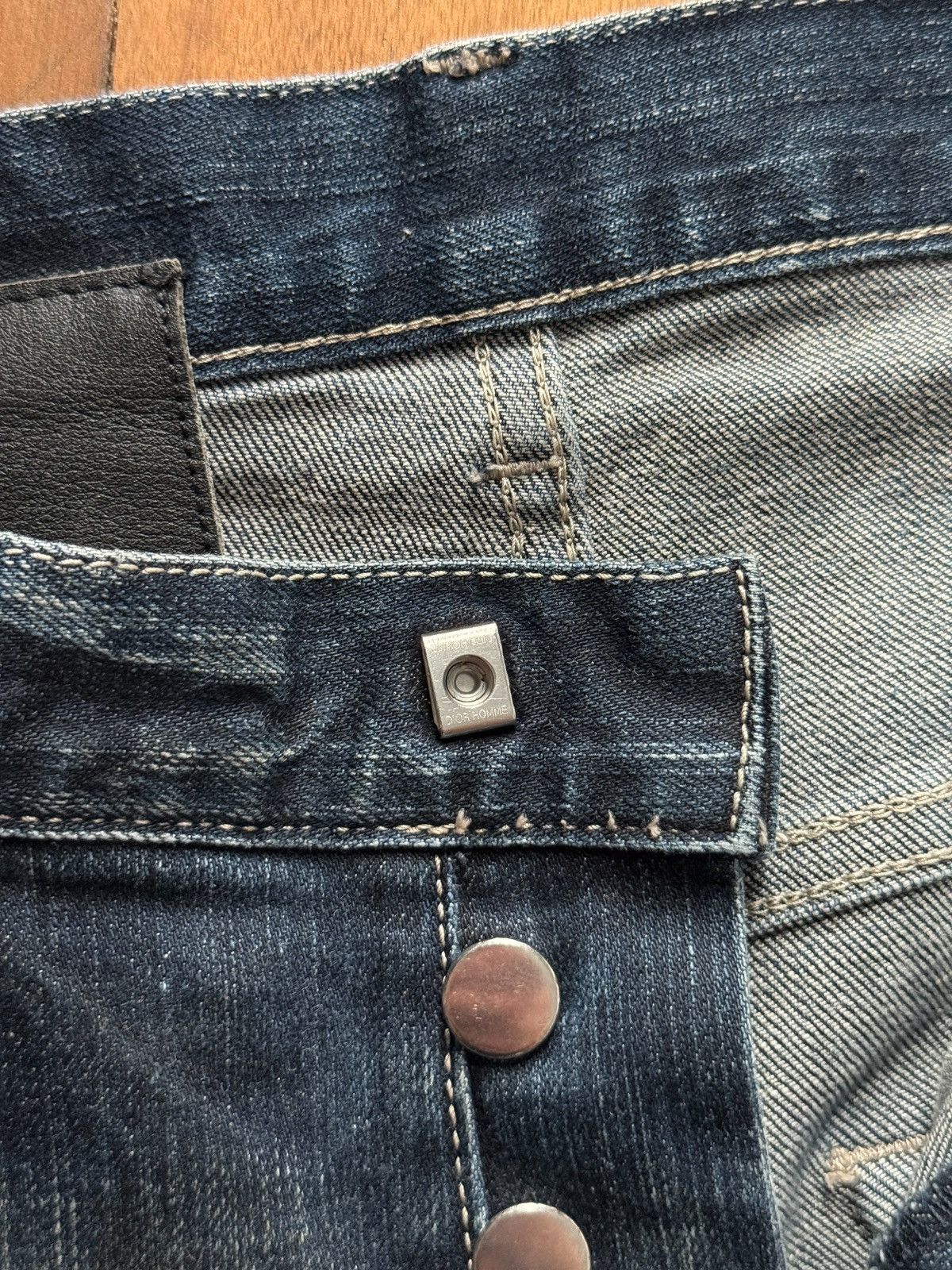 Dior × Hedi Slimane × Kris Van Assche TRADED Dior Homme SS09 Dirt Denim by Kris Van Assche Size US 29 - 7 Thumbnail