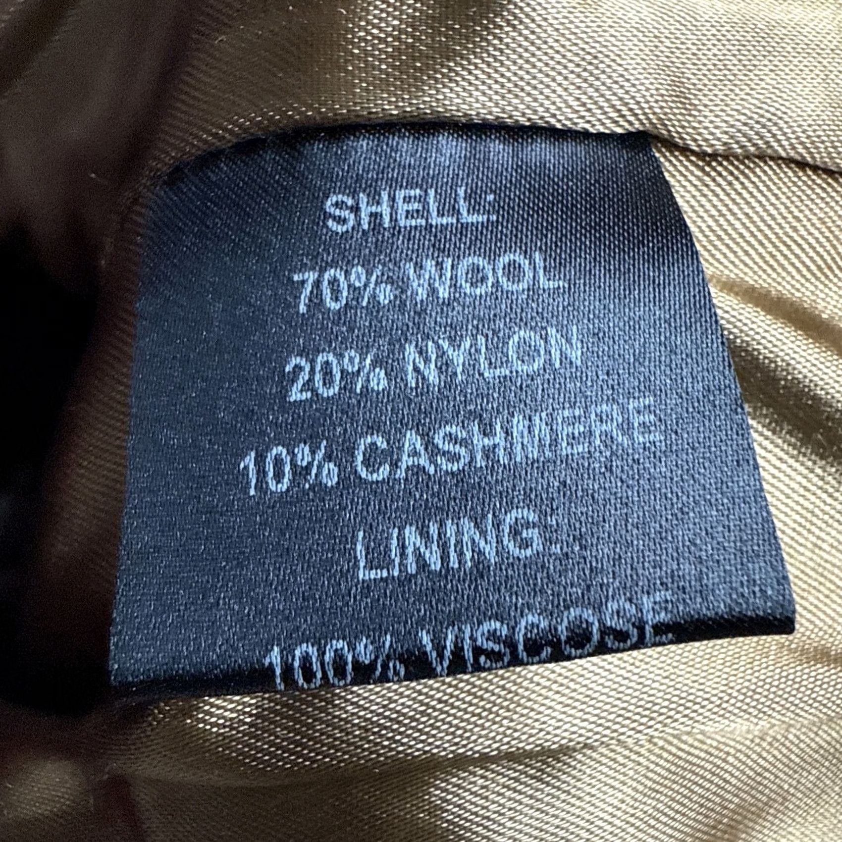 Vintage VINTAGE ZYLOS George Machado Cashmere Blend Pea Coat Men’s Large L Black Wool Solid Button Coat Men Size US L / EU 52-54 / 3 - 7 Thumbnail