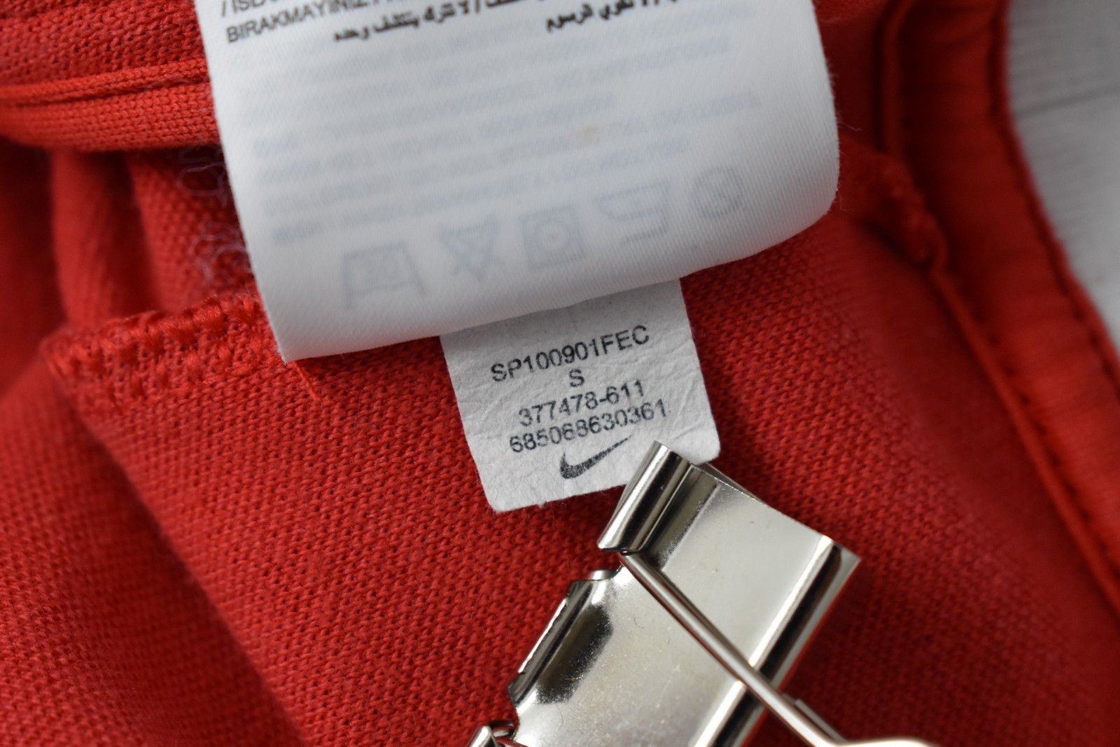 Nike POLSKA NIKE Poland ZIP Sweatshirt SIZE S (adults) Size US S / EU 44-46 / 1 - 9 Thumbnail