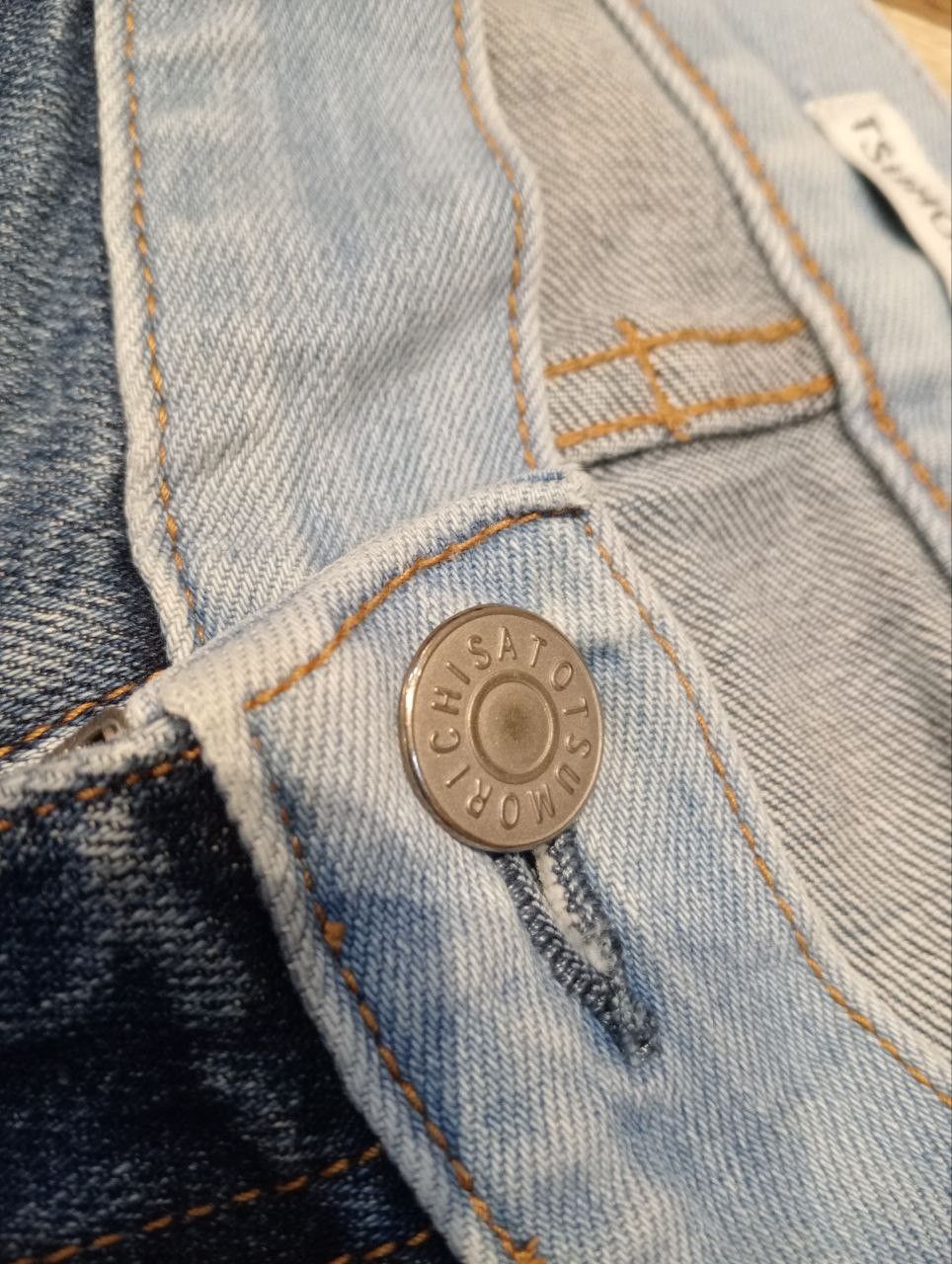 Tsumori Chisato VINTAGE TSUMORI CHISATO ISSEY MIYAKE BLUE DENIM PANTS Size US 30 / EU 46 - 5 Thumbnail