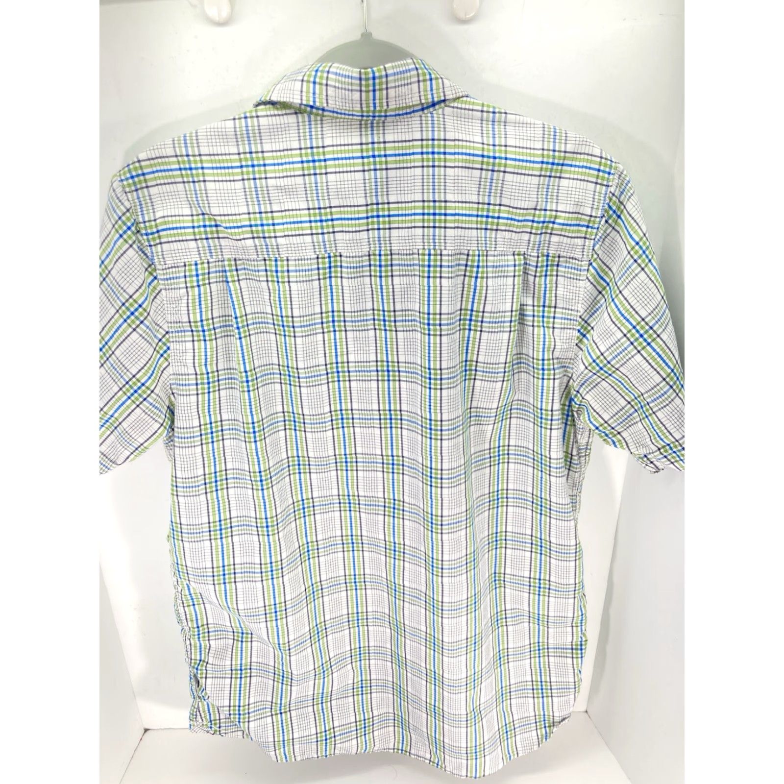 The North Face The North Face Camp Shirt Men M Green Check Button Short Sleeve Casual Regular Slim Fit Size US M / EU 48-50 / 2 - 6 Thumbnail