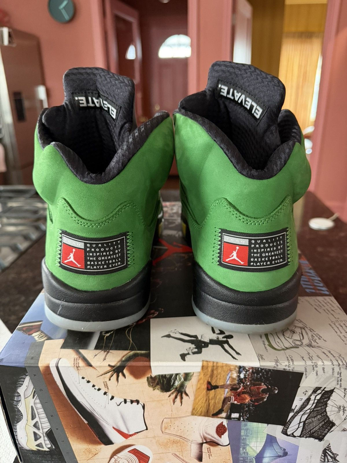 Jordan Brand Air Jordan 5 Retro “Oregon” – Size 12 – OG Box – Light Wear Size US 12 / EU 45 - 5 Thumbnail
