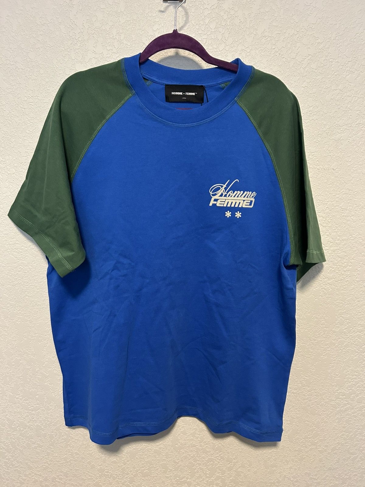 Homme + Femme La Homme Femme LA Westwood Raglan Tee Size US L / EU 52-54 / 3 - 1 Thumbnail