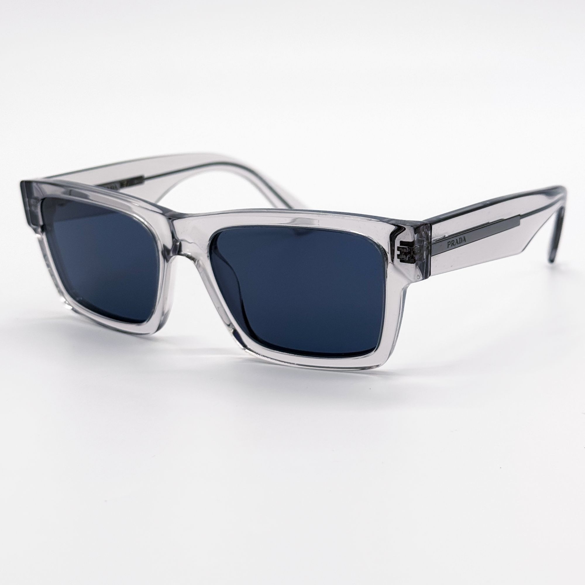 Prada NEW PRADA SUNGLASSES PR25ZS U430A9 GRAY PR 25ZS, SPR 25Z Size ONE SIZE - 7 Thumbnail