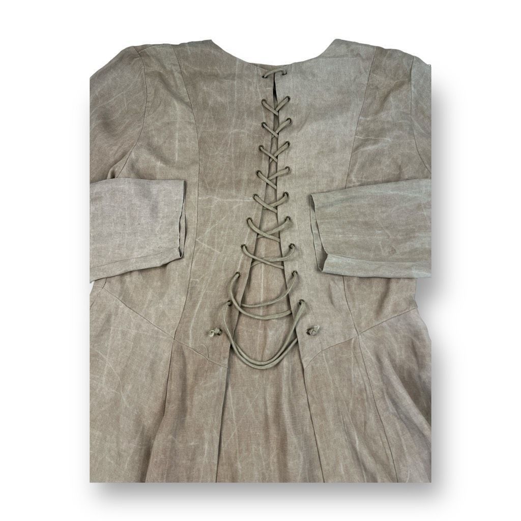 Other Scarlett Vintage Lace Up Dress Size 11/12 Size XL / US 12-14 / IT 48-50 - 5 Thumbnail