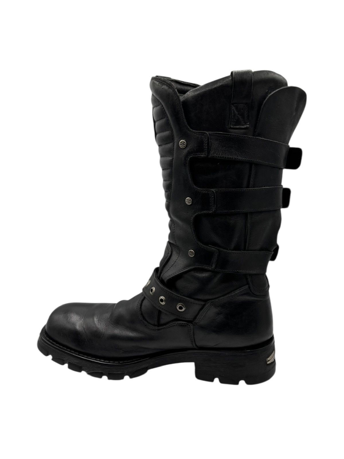 New Rock Vintage New Rock leather biker boots Size 45 Size US 12 / EU 45 - 6 Thumbnail