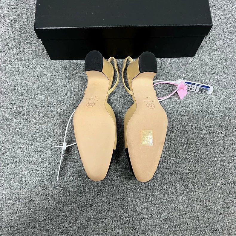 Chanel Chanel Slingback High Heels for Women -2505 Size US 6.5 / IT 36.5 - 5 Thumbnail