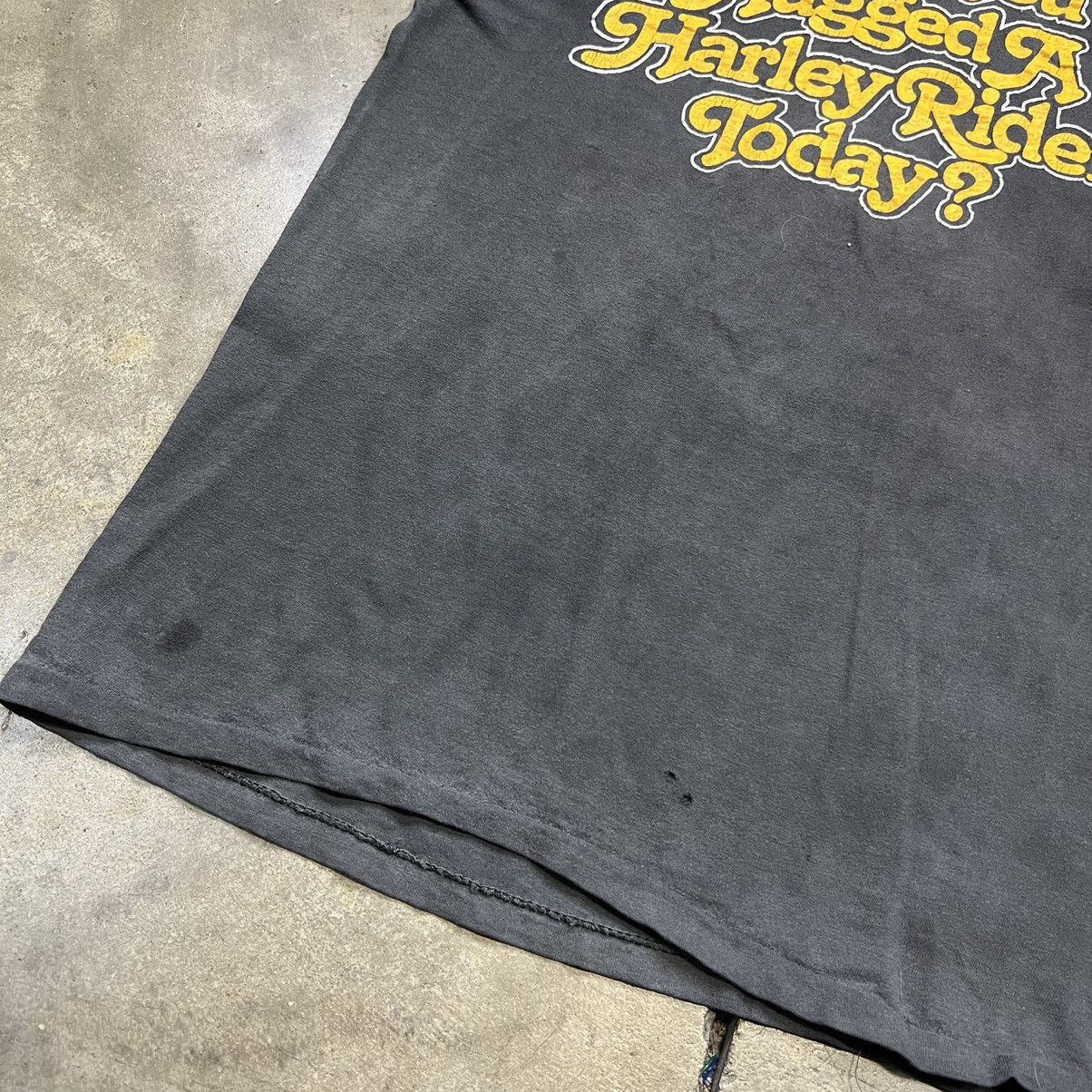 Vintage 70s Harley Davidson T shirt Faded Grunge Punk USA