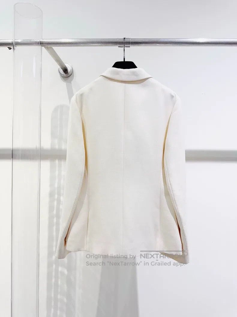 Dior Dior White suit jacket Size XS / US 0-2 / IT 36-38 - 4 Thumbnail