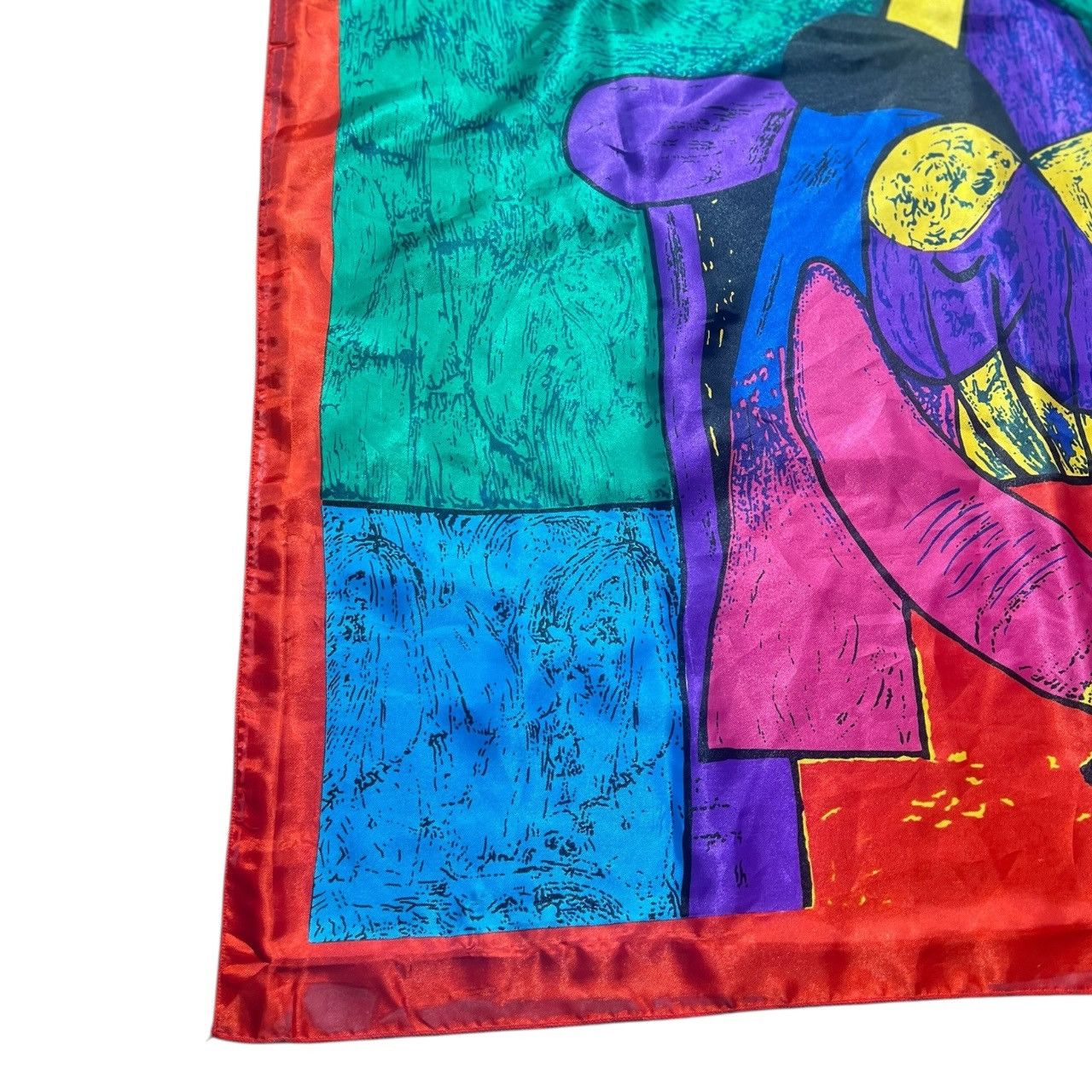 Other Vintage Picasso Print Art Silk Scarf Size ONE SIZE - 5 Thumbnail