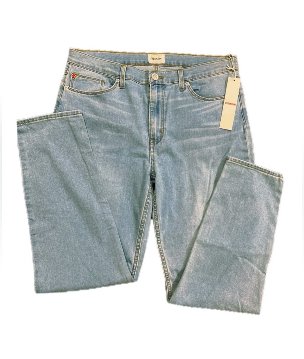 Hudson $175 Retail NWT Hudson High-Rise Super Skinny Ankle Jeans Size 31" - 1 Thumbnail
