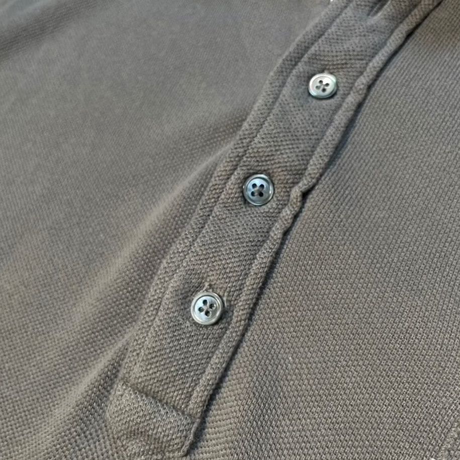 Vintage Barneys New York Shirt Polo Mens 2XL Gray Henley 100% Cotton Designer Casual Short Sleeve Golf Theme Mens Size US XXL / EU 58 / 5 - 3 Thumbnail