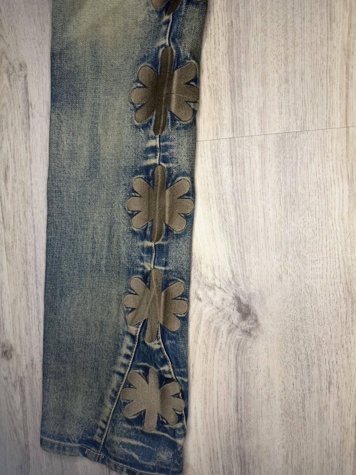 LOSTSHDWS LOSTSHDWS “Titanium Dirty Denim” sz 34 NWT Size US 34 / EU 50 - 2 Thumbnail