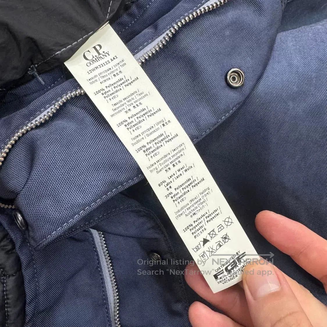 C.P. Company CP Company Prussian Blue Cargo Jacket. Size US XXL / EU 58 / 5 - 6 Thumbnail