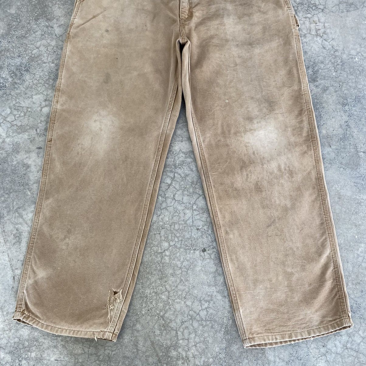 Carhartt Vintage Carhartt Faded Tan Dirty Carpenter Workwear Pants Size US 36 / EU 52 - 5 Thumbnail