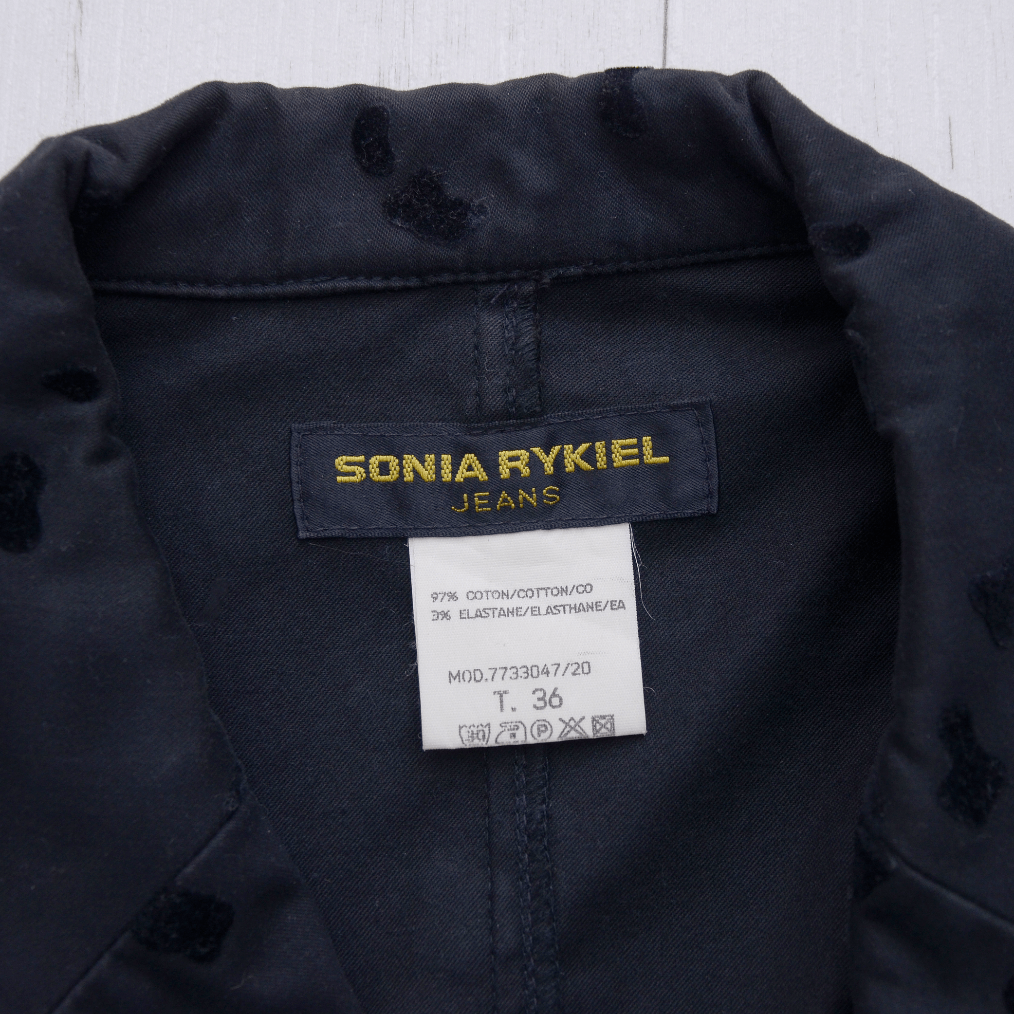 Designer × Sonia Rykiel × Vintage Vintage Sonia Rykiel Jeans Leopard Print Blazer JAcket Coat Size XS / US 0-2 / IT 36-38 - 7 Thumbnail
