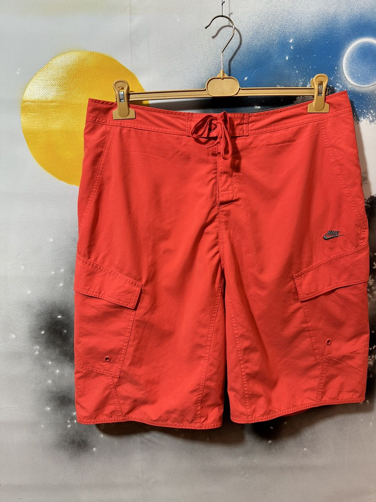 Nike × Vintage Vintage Y2K Nike Shorts Beach Size US 36 / EU 52 - 3 Thumbnail