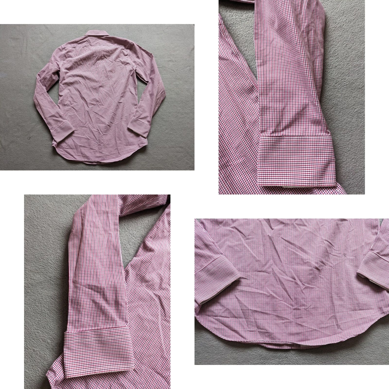 Banana Republic Banana Republic Button-Up Shirt Long Sleeve Mens Size S Red Pink Cotton Button-Up Shirt Mens Small Red Pink Size US S / EU 44-46 / 1 - 8 Thumbnail