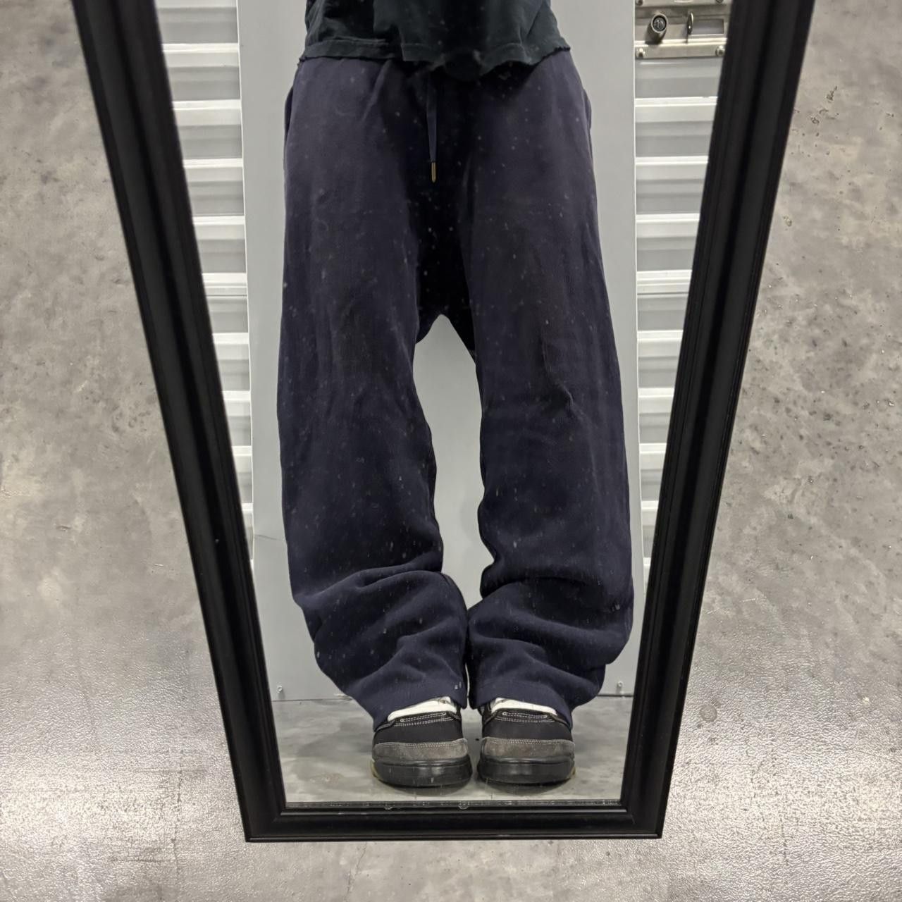 Polo Ralph Lauren × Vintage Crazy Vintage Y2K/2000s Baggy Navy Blue Polo Ralph Lauren Skater Essential Sweatpants! Size US 32 / EU 48 - 1 Thumbnail