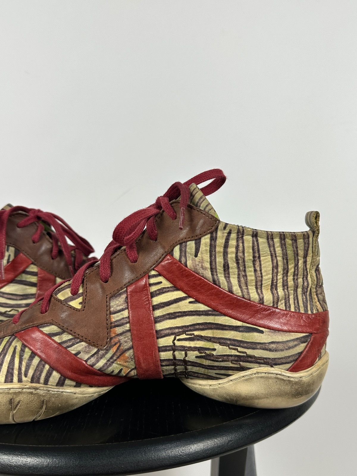 Marithe + Francois Girbaud 00s Vintage Marithé + François Girbaud High Top Sneakers Size US 7 / EU 40 - 19 Thumbnail