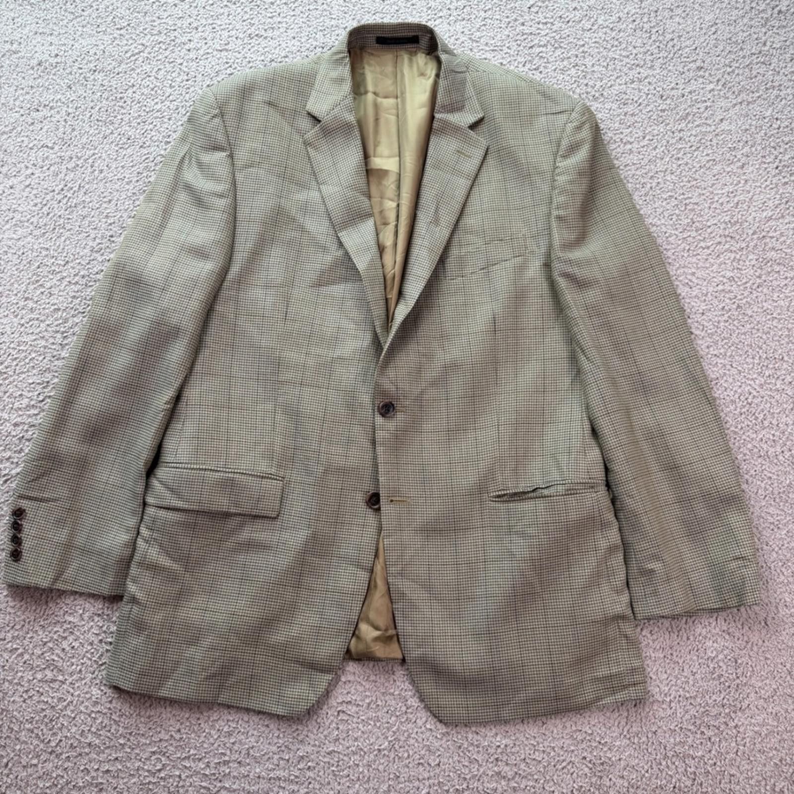Lauren Ralph Lauren Lauren Ralph Lauren Silk Wool Blazer 42R Two Button Sport Size 42R - 1 Thumbnail