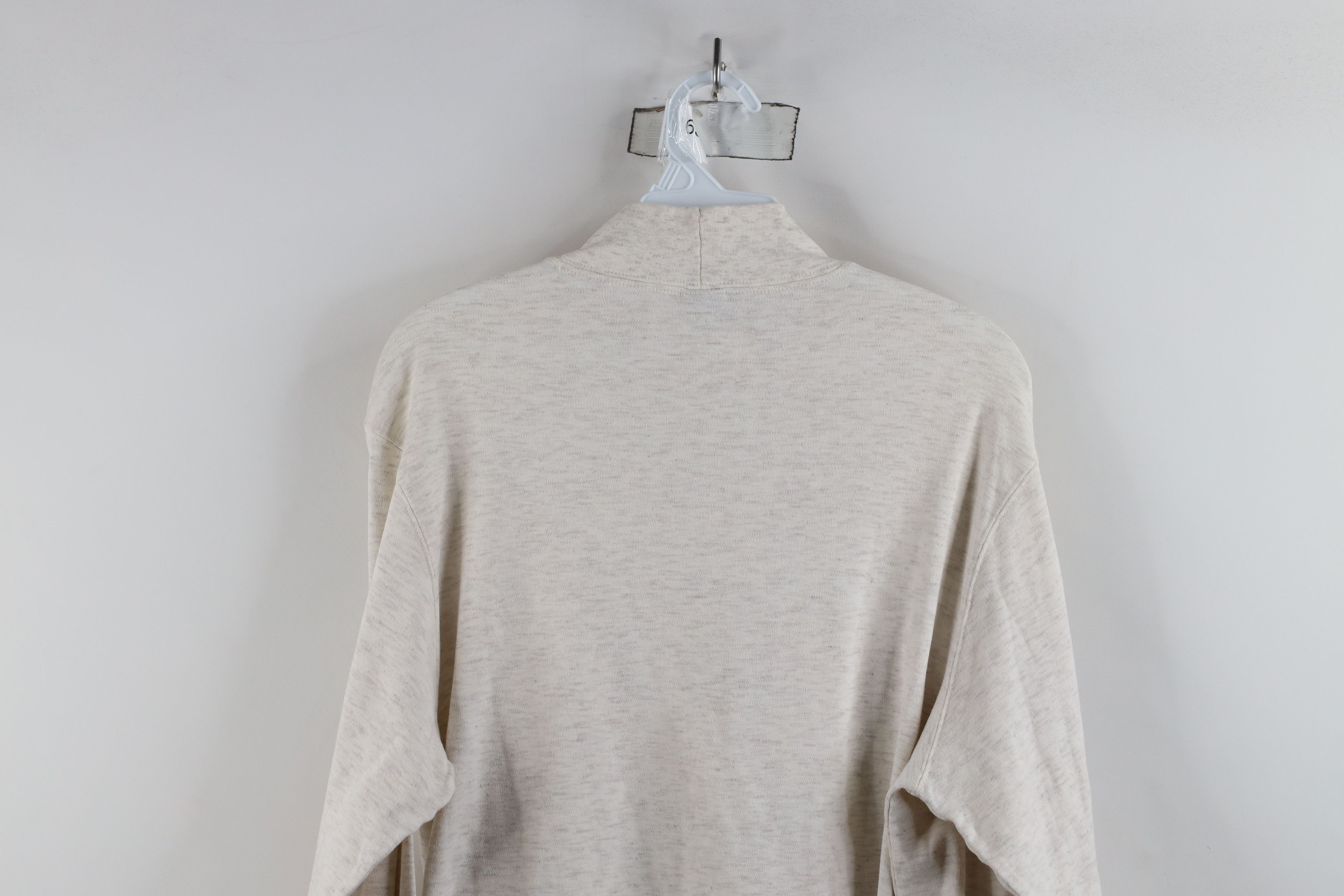 Lands' End × Vintage Vintage 90s Lands End Mock Neck Long Sleeve T-Shirt Cotton Size US M / EU 48-50 / 2 - 13 Thumbnail
