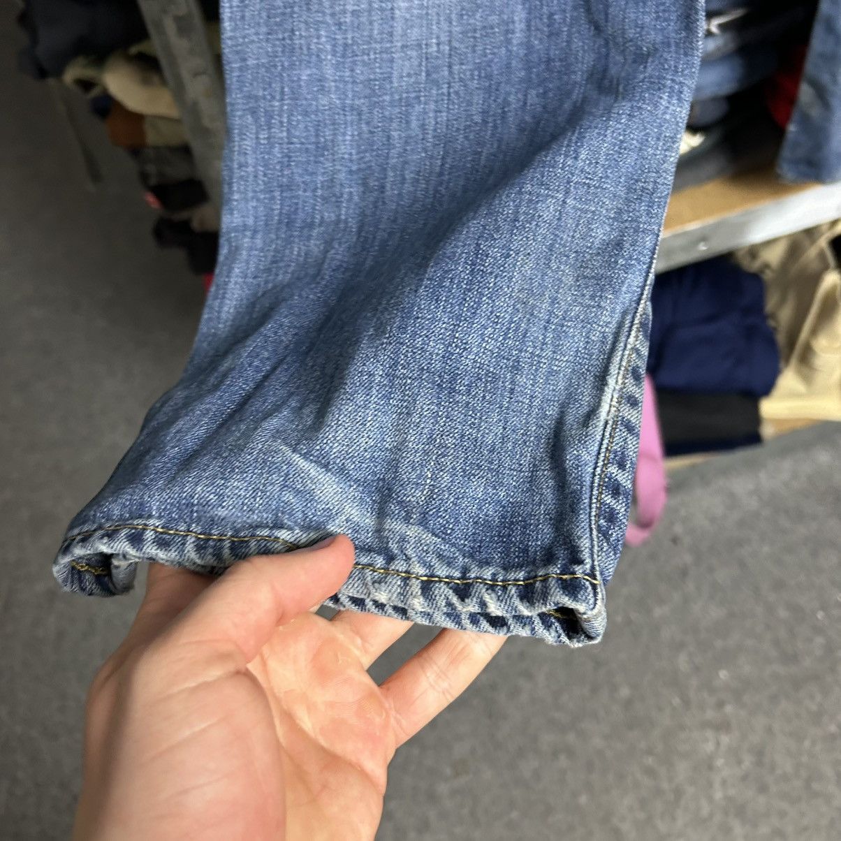 Carhartt Vintage Carhartt Patch Logo Wip Streetwear blue denim jeans Size US 32 / EU 48 - 5 Thumbnail