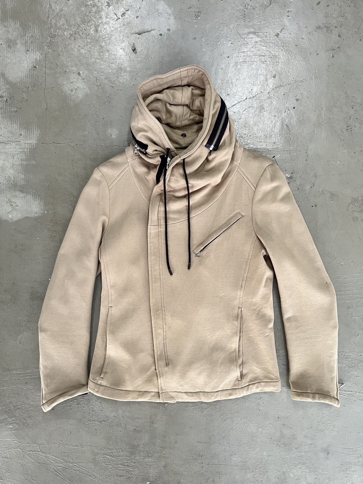 Katharine Hamnett London KATHARINE HAMNETT BLOUSON COWEL HOODIES JACKET - Size US S / EU 44-46 / 1 - 2 Thumbnail