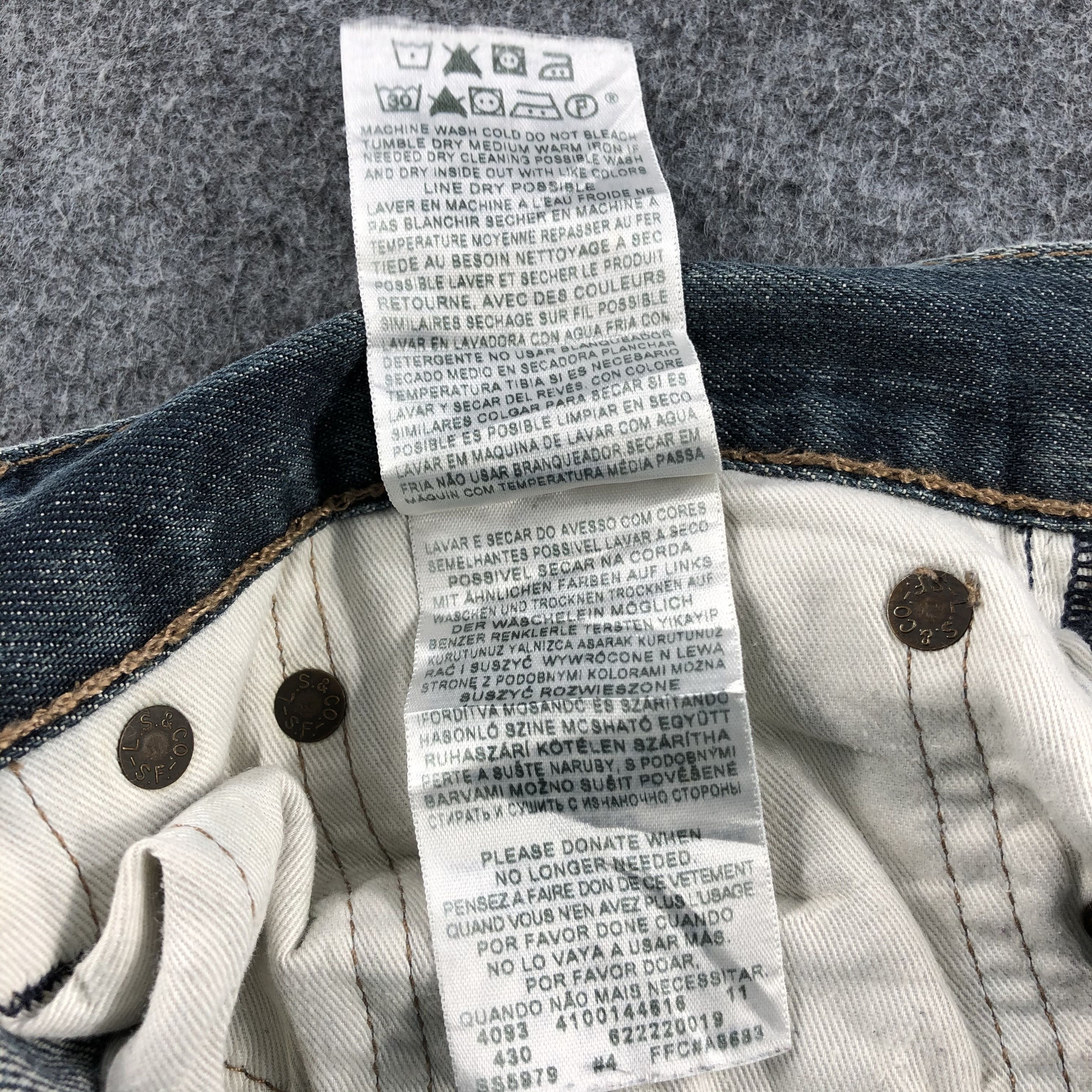Levi's × Vintage Vintage Levis 514 Jeans-JM1225 Size US 34 / EU 50 - 10 Thumbnail