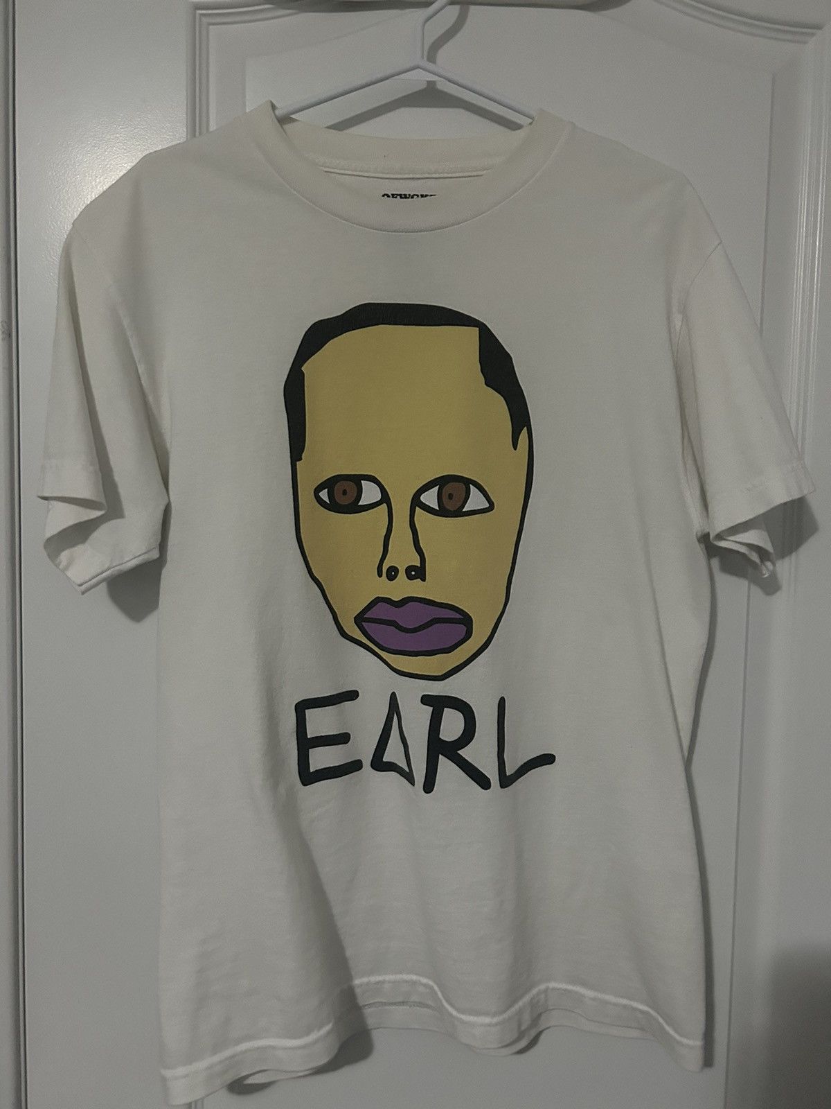 Odd Future White Earl Sweatshirt Zumiez shirt Grailed