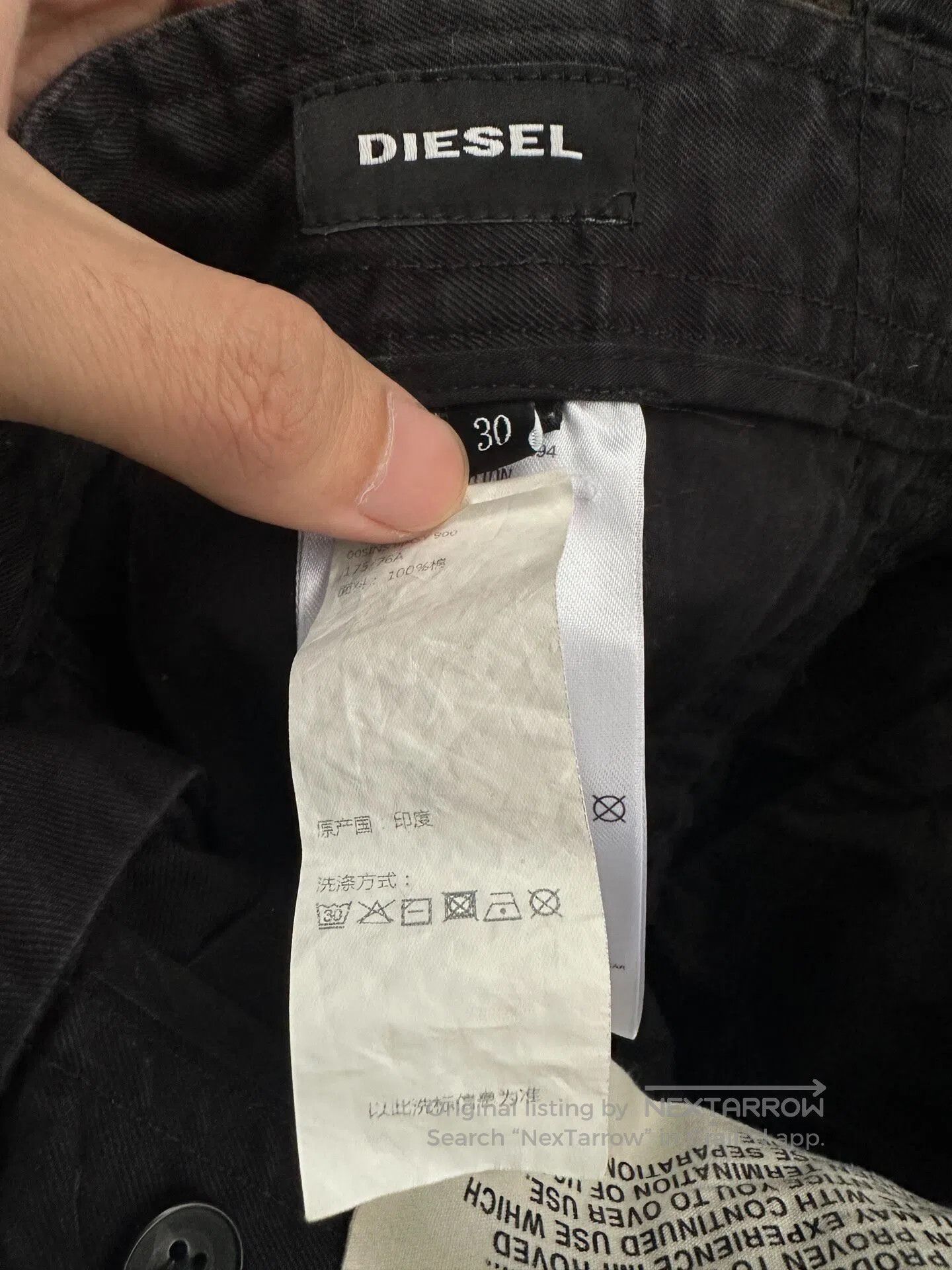 Diesel Diesel Four-zipper long pants| Size US 30 / EU 46 - 4 Thumbnail