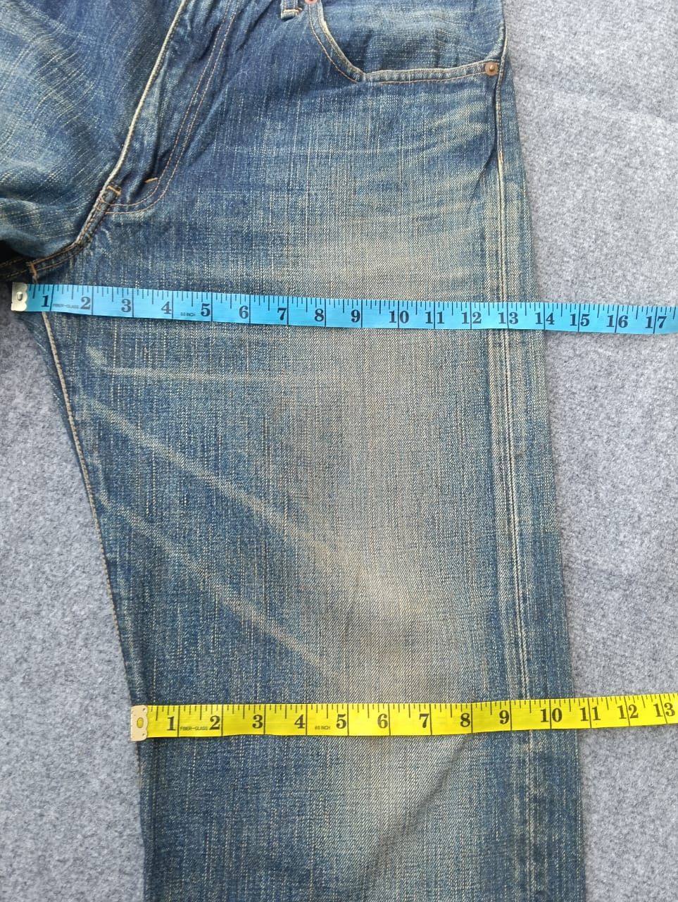 Levi's Vintage Levi's 510 Super Wide Leg Baggy Jeans Red Loop. Size US 33 - 4 Thumbnail