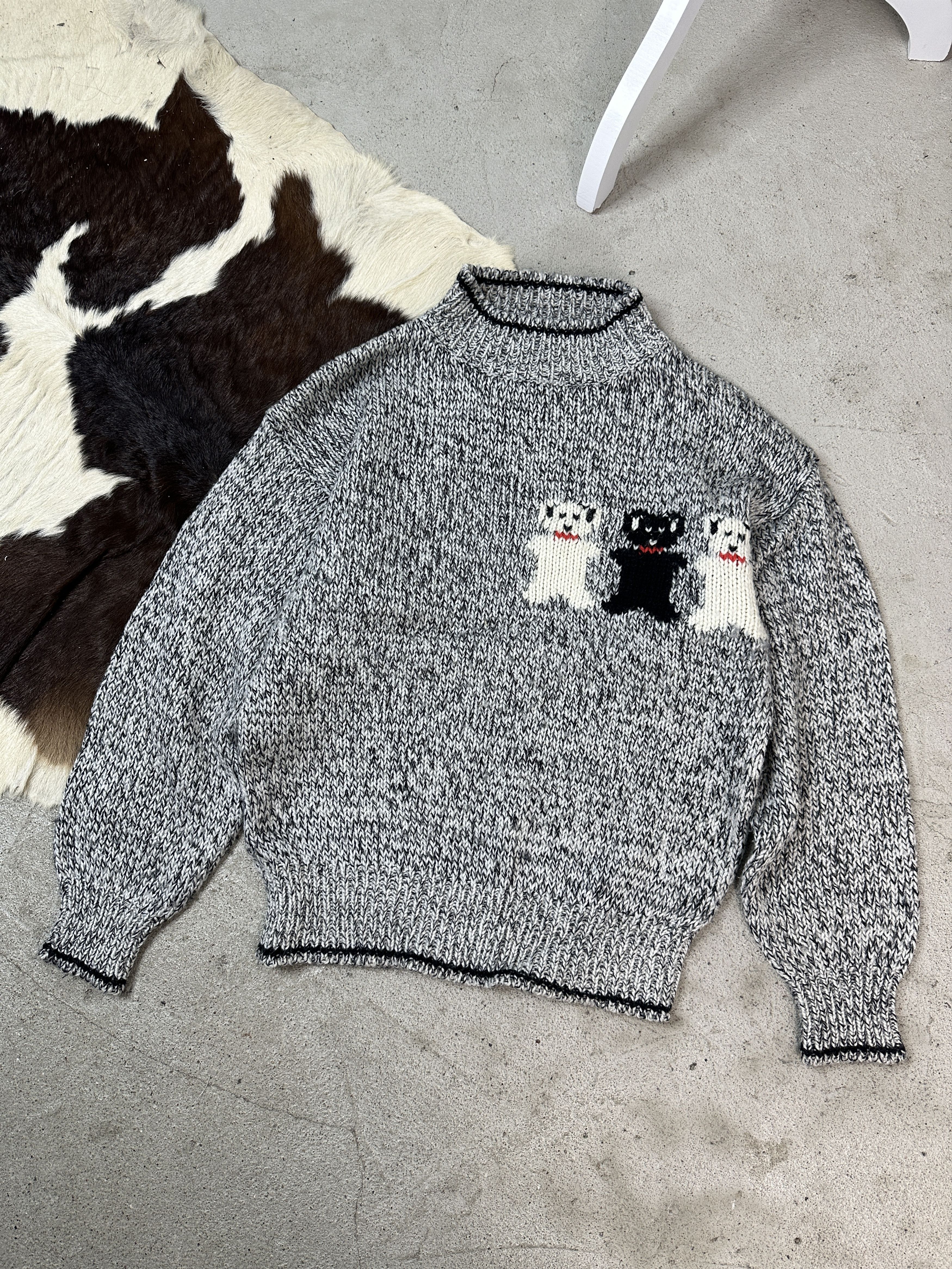 Vintage Vintage Teddy Bear Sweater Size M / US 6-8 / IT 42-44 - 1 Thumbnail