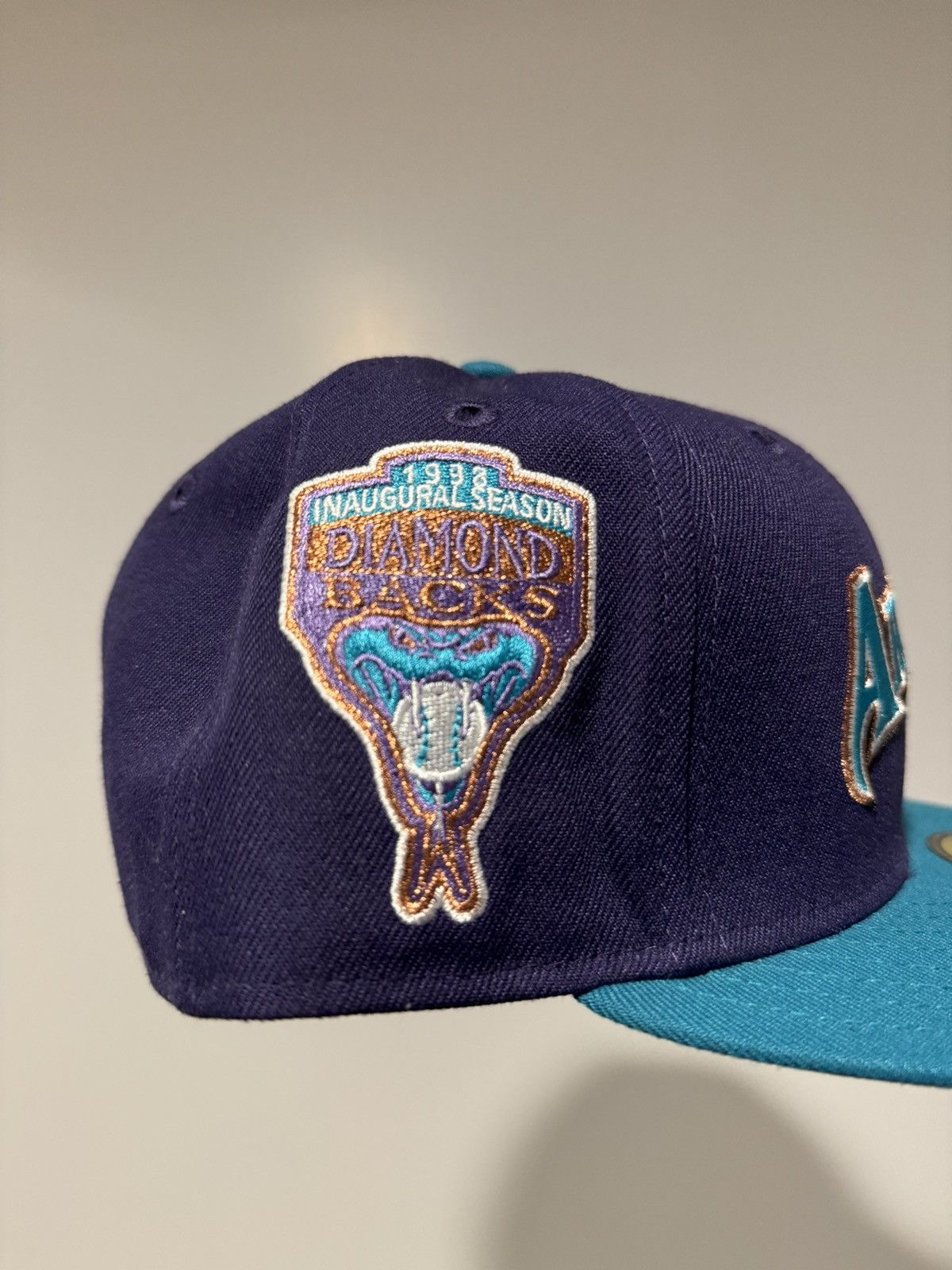 Hat Club × MLB × New Era Hatclub Exclusive Arizona Diamondbacks Script 2tone 7 3/8 Size ONE SIZE - 2 Thumbnail