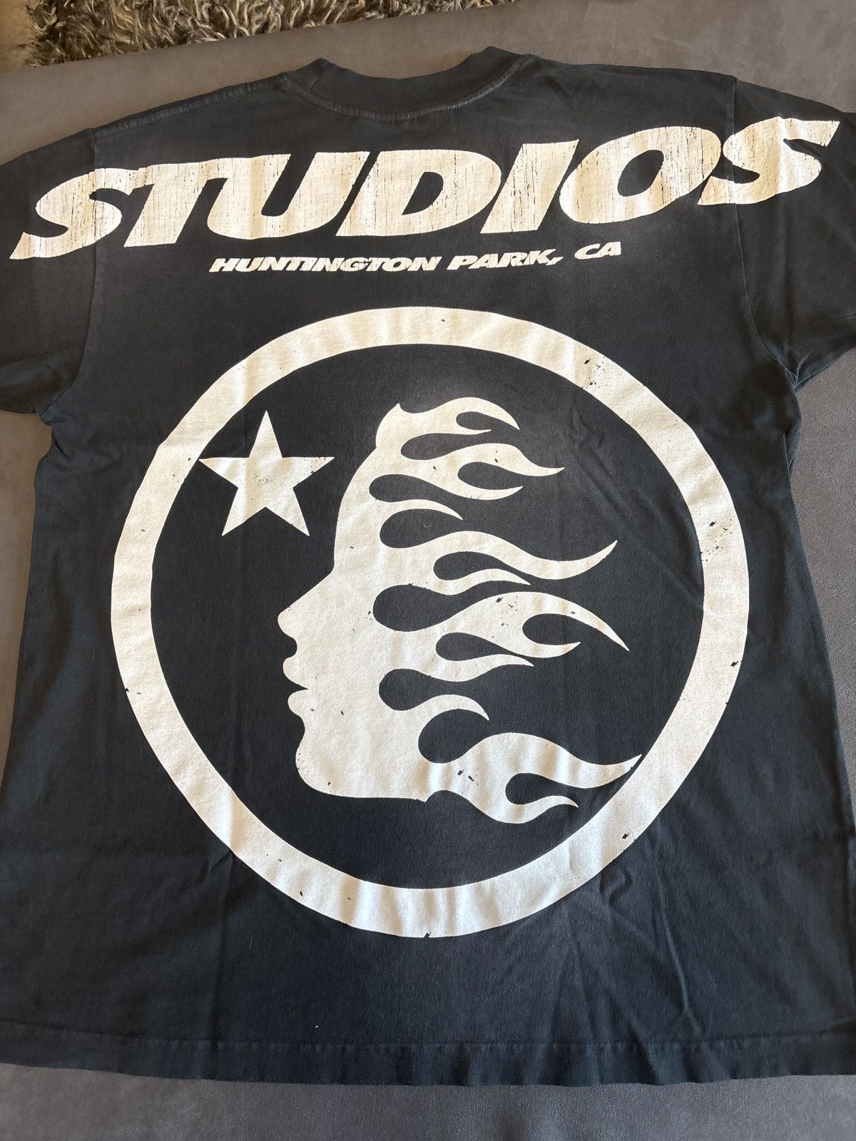 HELLSTAR Catoon logo t-shirt green (unreleased) Size US S / EU 44-46 / 1 - 4 Thumbnail