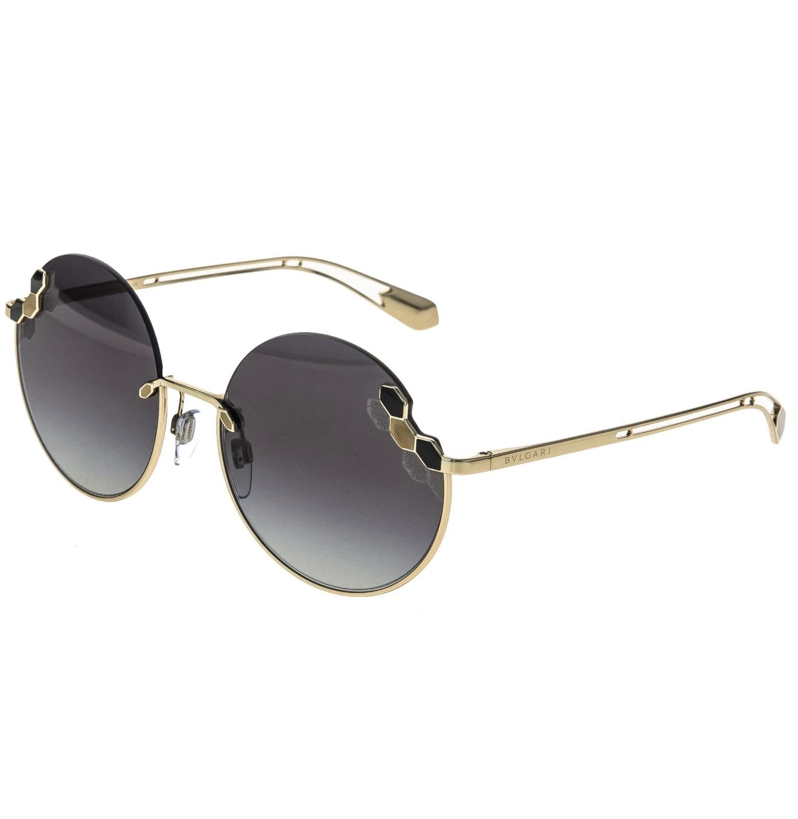 Bvlgari BVLGARI BV6124 SERPENTEYES Gold Black Round 6124 SERPENTI Size ONE SIZE - 10 Thumbnail