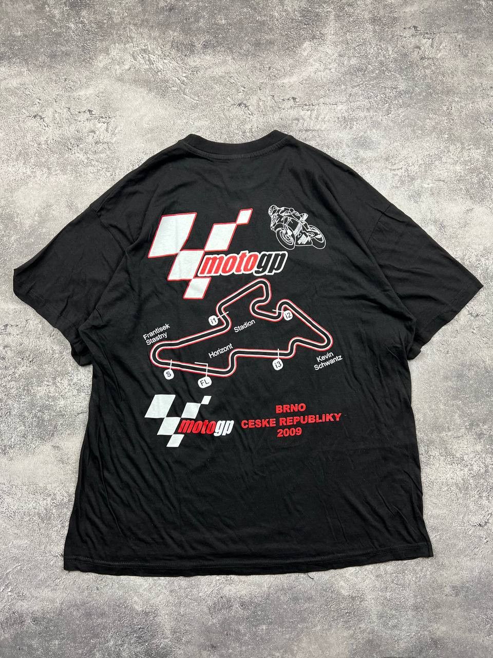 Vintage Vintage MotoGP Racing T-shirt Brno 2009S Size US XL / EU 56 / 4 - 6 Thumbnail