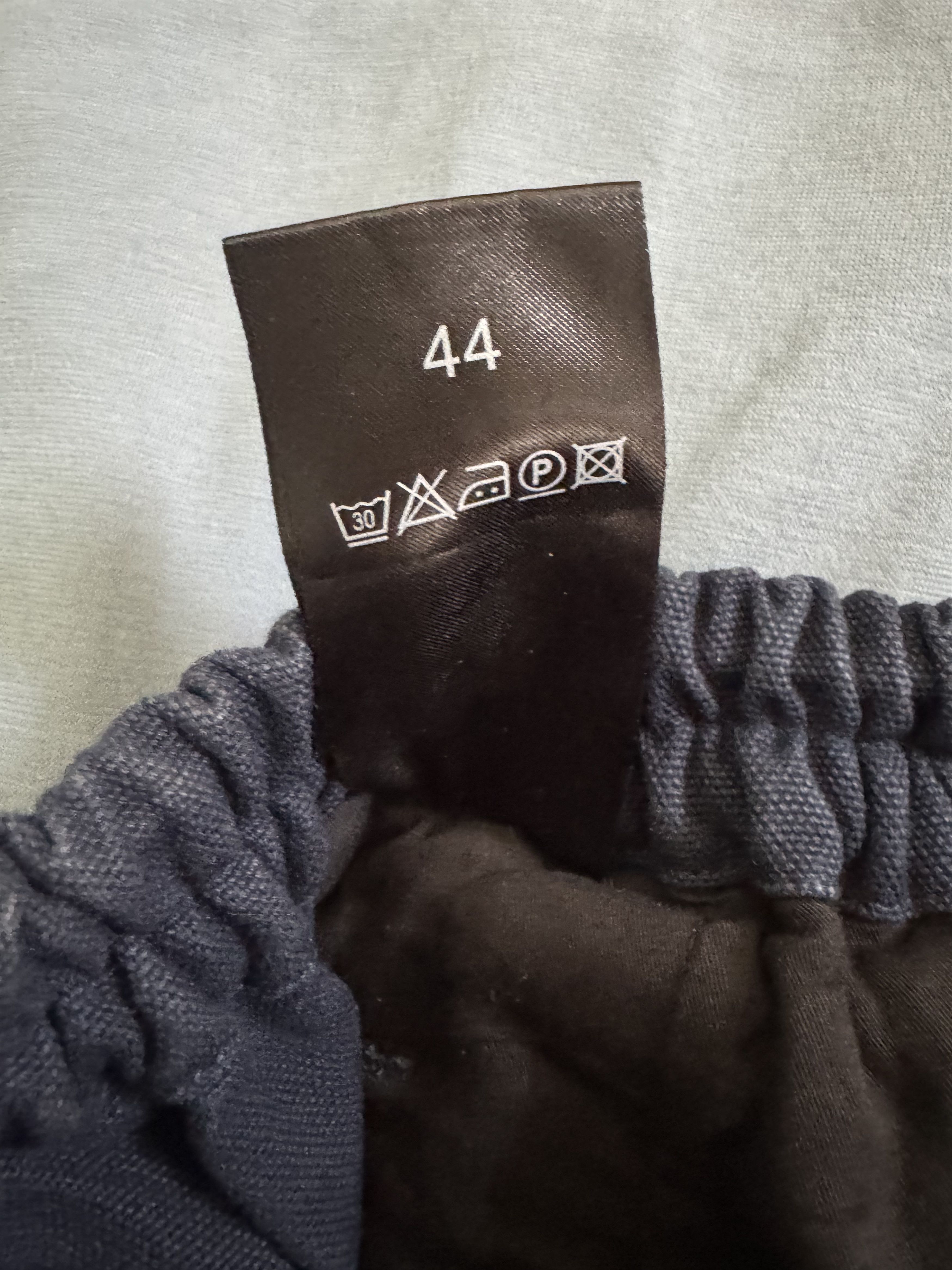 Raf Simons Navy Runway Elastic Waist Cropped Pant Size US 28 / EU 44 - 7 Thumbnail