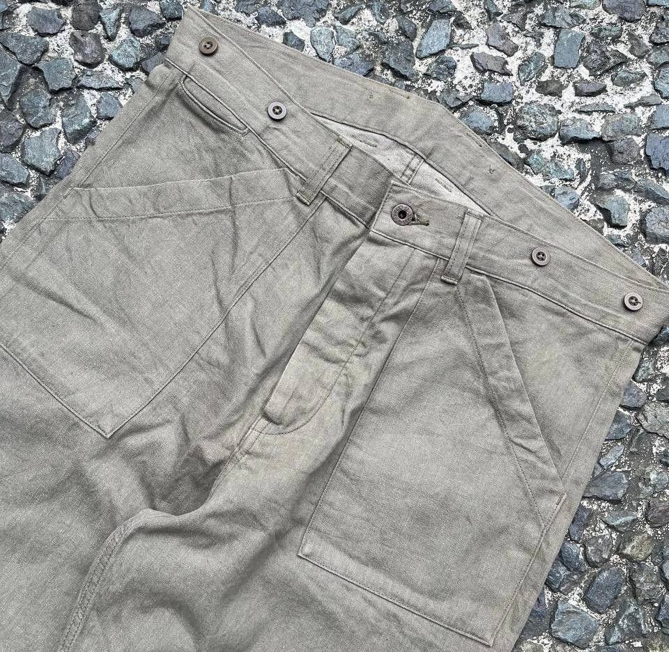 Nigel Cabourn Nigel Cabourn - Military Olive Drab Pants Size US 36 / EU 52 - 2 Thumbnail