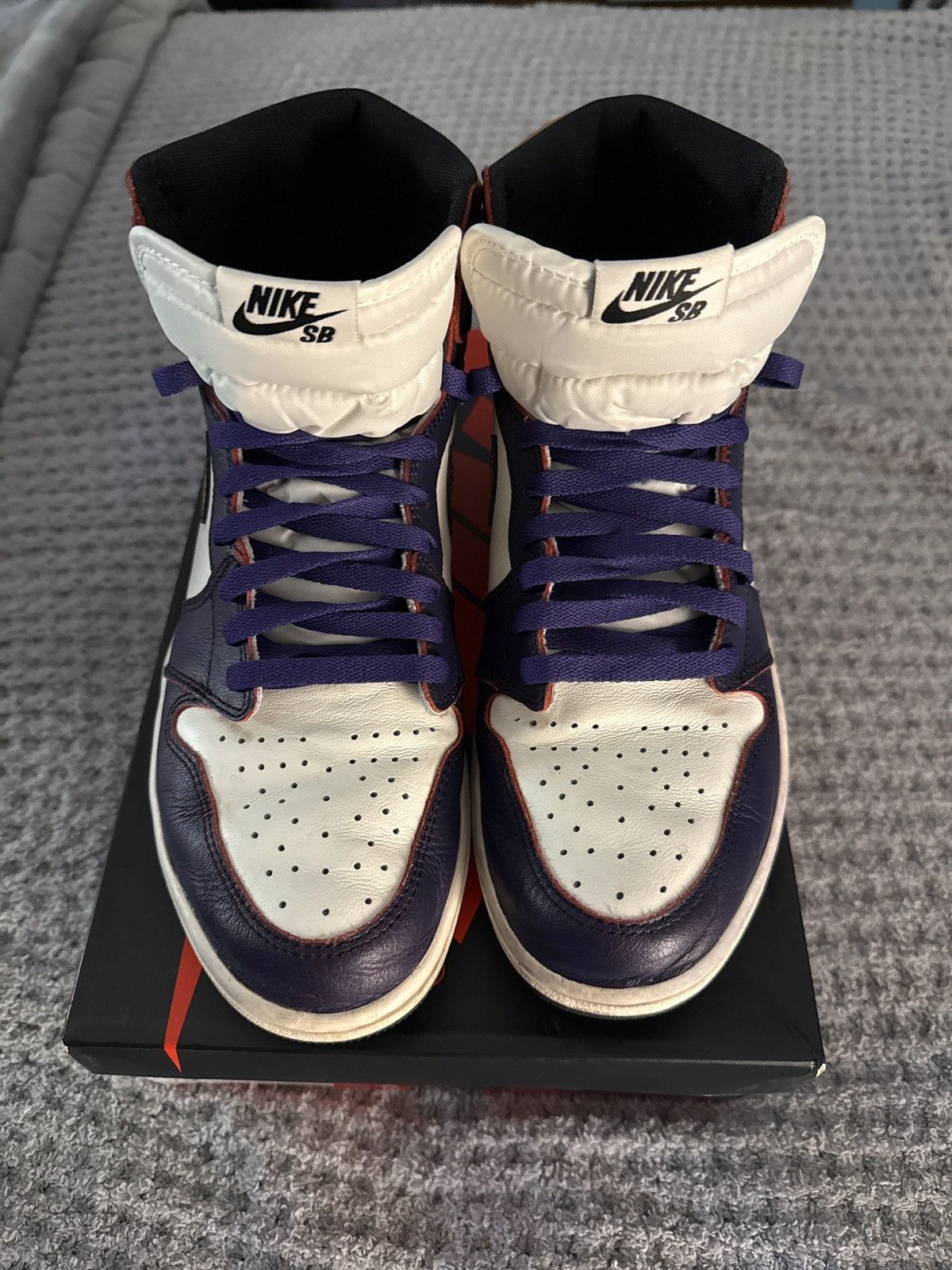 Nike SB Nike SB x Air Jordan 1 Defiant LA to CHI Size US 12 / EU 45 - 7 Thumbnail