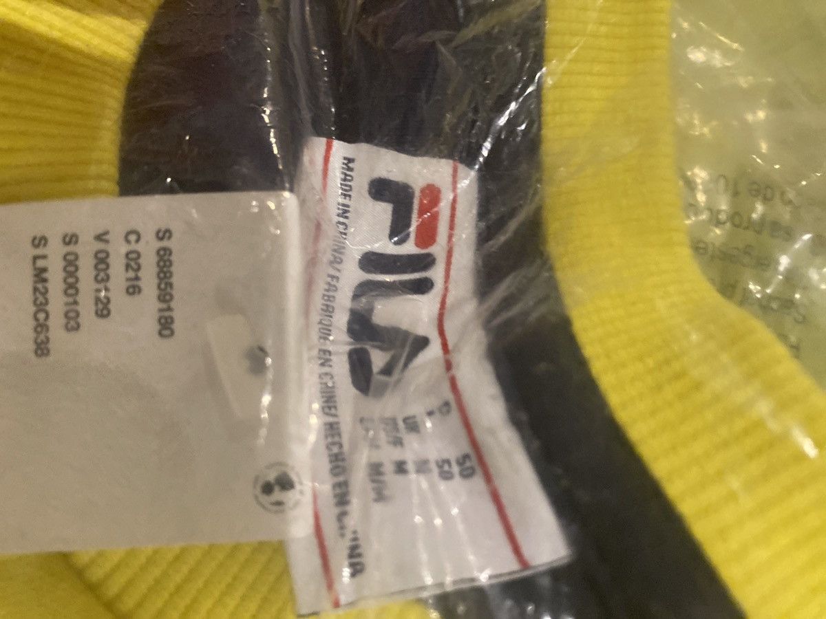 Fila Fila Kush Crew Canary Yellow crewneck sweatshirt rare Size US M / EU 48-50 / 2 - 3 Thumbnail