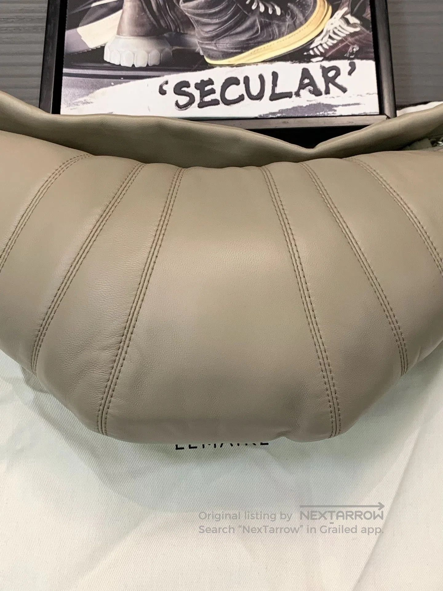 Lemaire Lemaire Small Sheepskin Croissant Bag. Size ONE SIZE - 9 Thumbnail