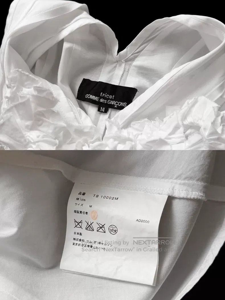 Comme des Garcons Comme des Garcons Ruffled top Size M / US 6-8 / IT 42-44 - 9 Thumbnail