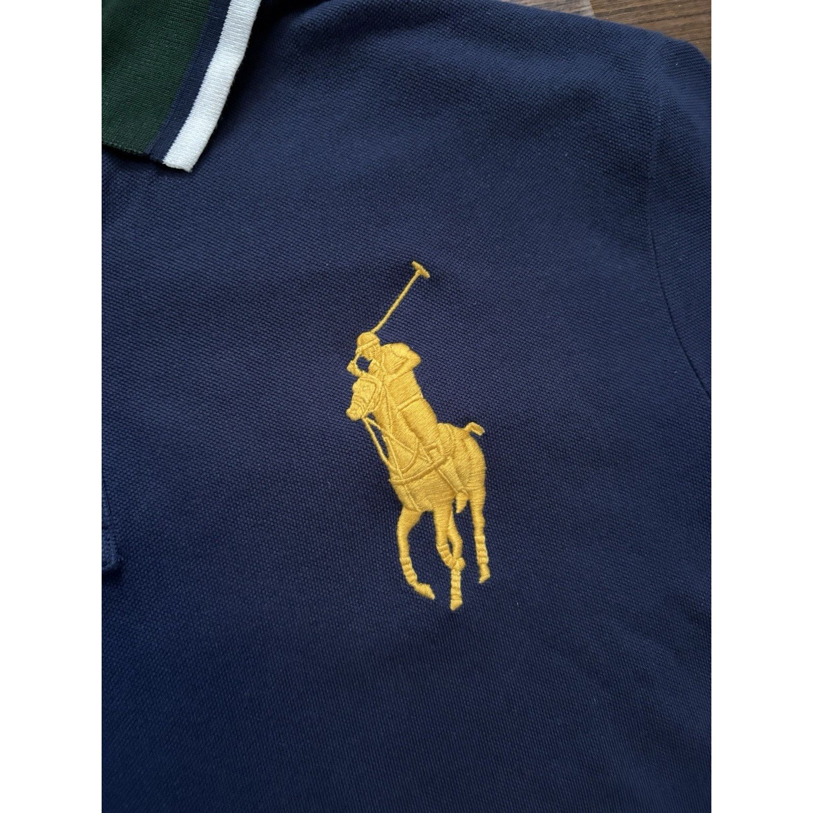 Polo Ralph Lauren Polo Ralph Lauren Crest Big Pony Classic-Fit Flag Crest Shrt Size US XL / EU 56 / 4 - 2 Thumbnail