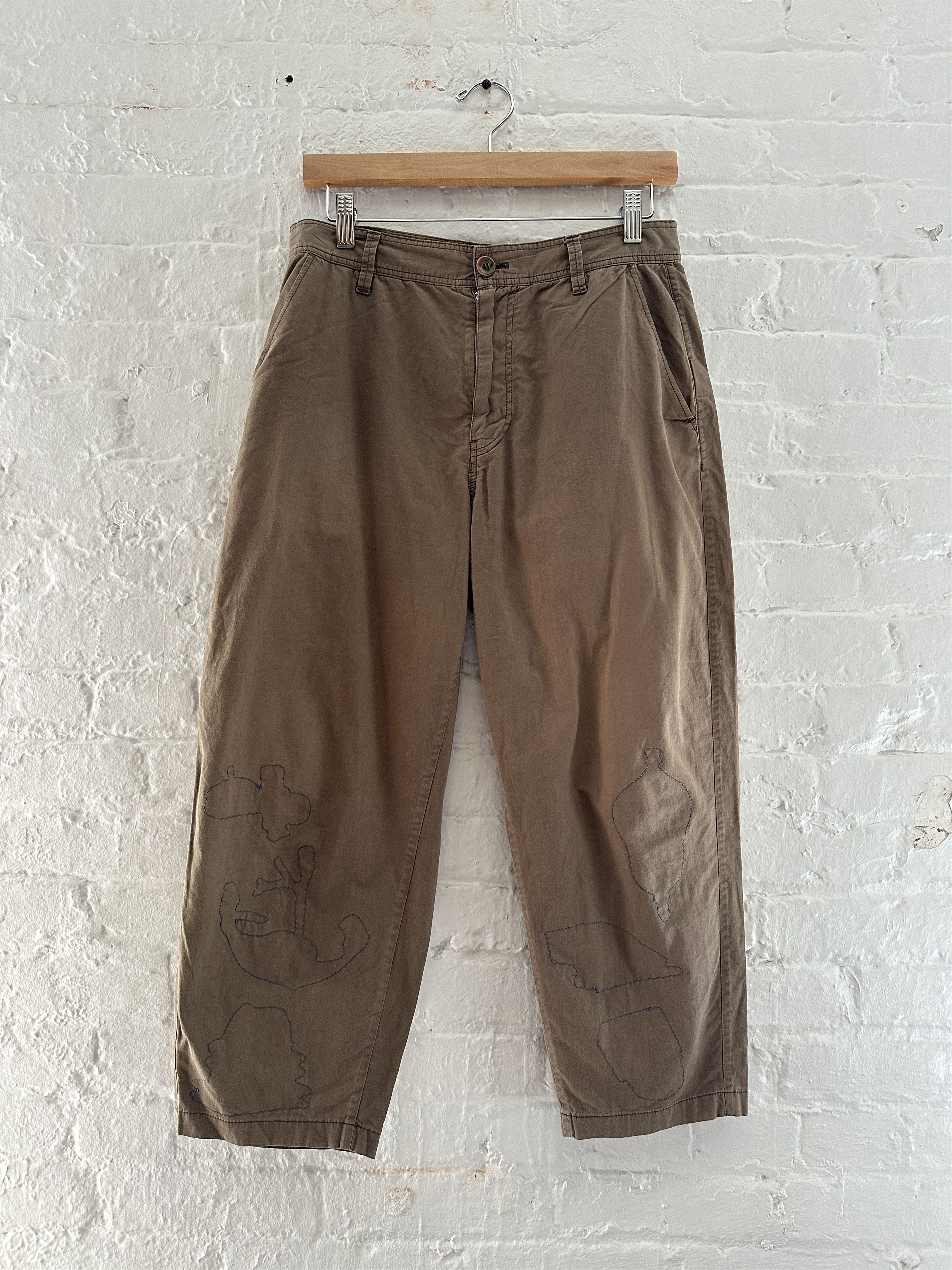 Undercover Undercover Contrast Stitch Capris Size US 30 / EU 46 - 1 Thumbnail